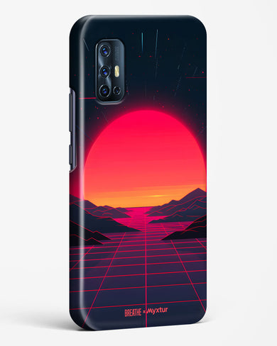 Synthwave Sunset [BREATHE] Hard Case Phone Cover (Vivo)