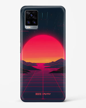 Synthwave Sunset [BREATHE] Hard Case Phone Cover (Vivo)