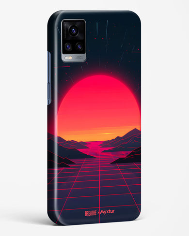 Synthwave Sunset [BREATHE] Hard Case Phone Cover (Vivo)