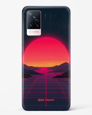 Synthwave Sunset [BREATHE] Hard Case Phone Cover (Vivo)