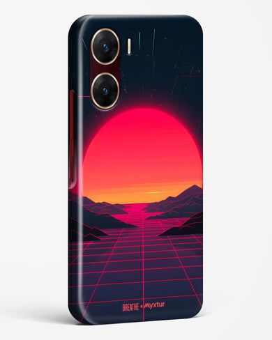 Synthwave Sunset [BREATHE] Hard Case Phone Cover (Vivo)