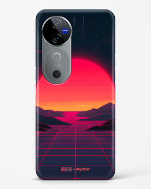 Synthwave Sunset [BREATHE] Hard Case Phone Cover (Vivo)