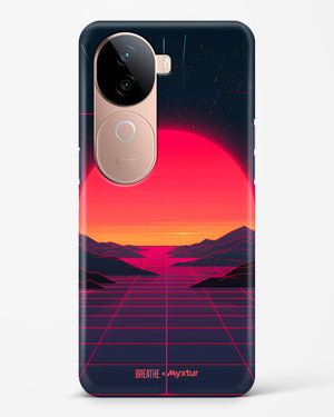 Synthwave Sunset [BREATHE] Hard Case Phone Cover (Vivo)