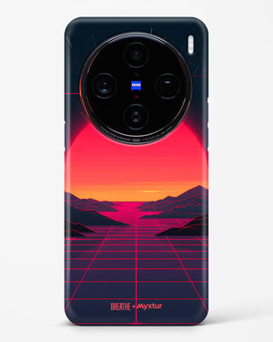 Synthwave Sunset [BREATHE] Hard Case Phone Cover (Vivo)