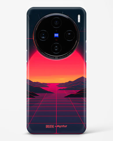 Synthwave Sunset [BREATHE] Hard Case Phone Cover (Vivo)