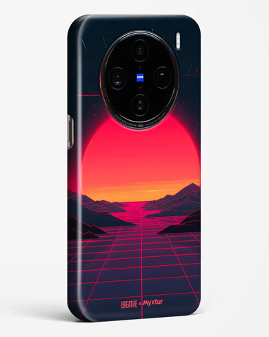 Synthwave Sunset [BREATHE] Hard Case Phone Cover (Vivo)