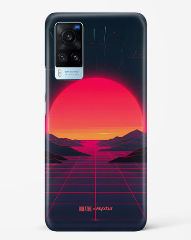 Synthwave Sunset [BREATHE] Hard Case Phone Cover (Vivo)