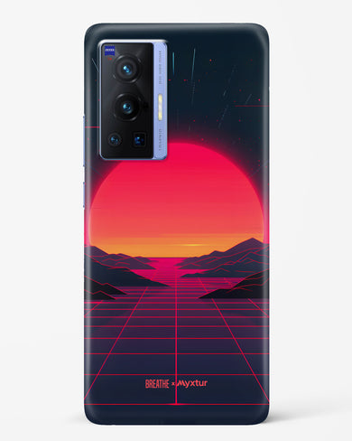 Synthwave Sunset [BREATHE] Hard Case Phone Cover (Vivo)