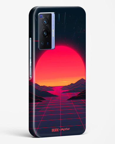 Synthwave Sunset [BREATHE] Hard Case Phone Cover (Vivo)