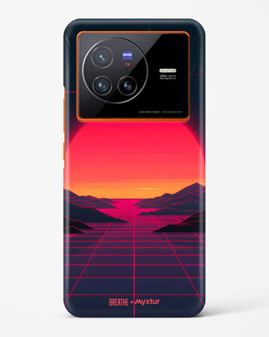 Synthwave Sunset [BREATHE] Hard Case Phone Cover (Vivo)