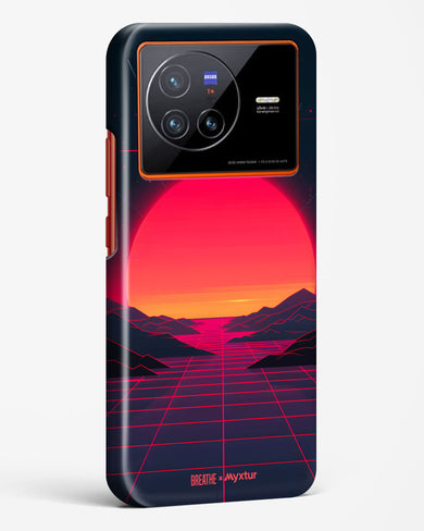 Synthwave Sunset [BREATHE] Hard Case Phone Cover (Vivo)