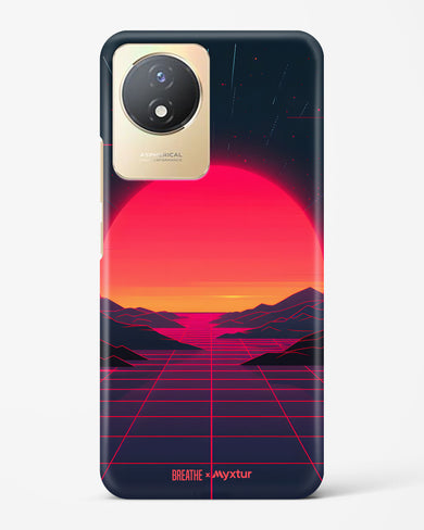 Synthwave Sunset [BREATHE] Hard Case Phone Cover (Vivo)