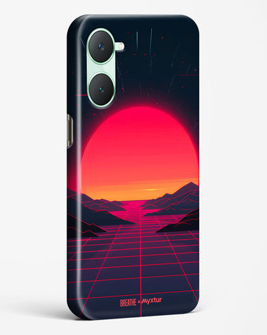 Synthwave Sunset [BREATHE] Hard Case Phone Cover (Vivo)