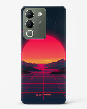 Synthwave Sunset [BREATHE] Hard Case Phone Cover (Vivo)