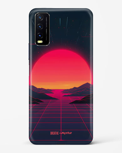 Synthwave Sunset [BREATHE] Hard Case Phone Cover (Vivo)