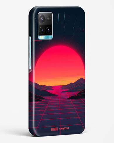 Synthwave Sunset [BREATHE] Hard Case Phone Cover (Vivo)