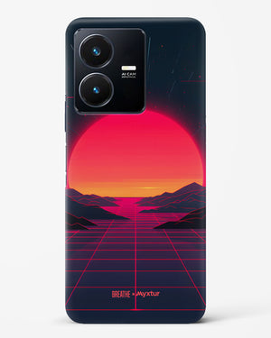 Synthwave Sunset [BREATHE] Hard Case Phone Cover (Vivo)