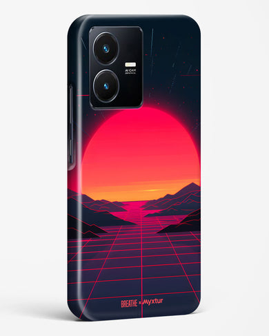 Synthwave Sunset [BREATHE] Hard Case Phone Cover (Vivo)