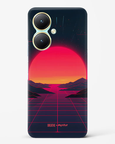 Synthwave Sunset [BREATHE] Hard Case Phone Cover (Vivo)