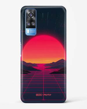 Synthwave Sunset [BREATHE] Hard Case Phone Cover (Vivo)