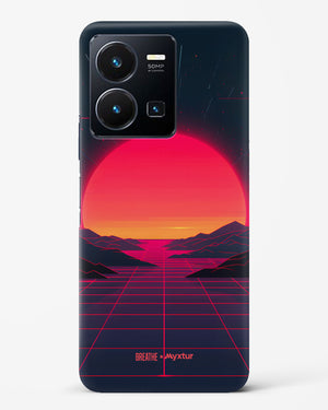 Synthwave Sunset [BREATHE] Hard Case Phone Cover (Vivo)