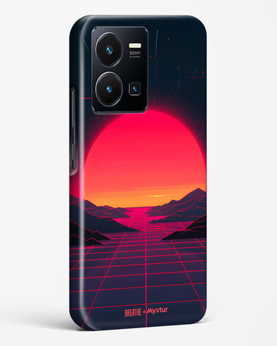 Synthwave Sunset [BREATHE] Hard Case Phone Cover (Vivo)