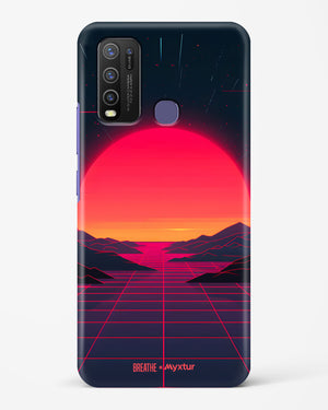 Synthwave Sunset [BREATHE] Hard Case Phone Cover (Vivo)