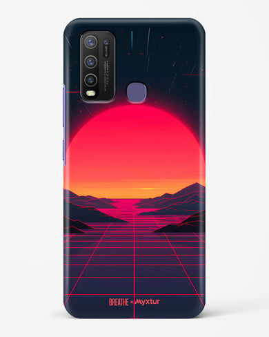 Synthwave Sunset [BREATHE] Hard Case Phone Cover (Vivo)