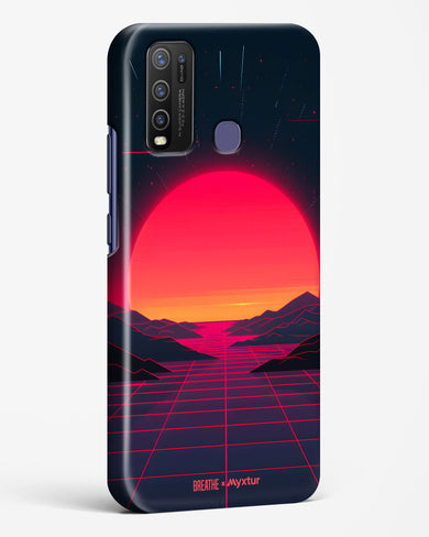 Synthwave Sunset [BREATHE] Hard Case Phone Cover (Vivo)