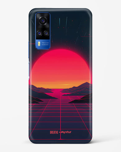 Synthwave Sunset [BREATHE] Hard Case Phone Cover (Vivo)