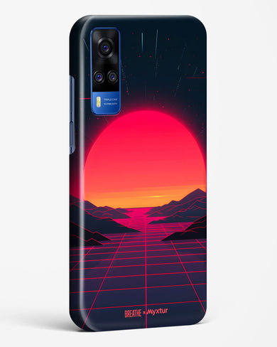 Synthwave Sunset [BREATHE] Hard Case Phone Cover (Vivo)