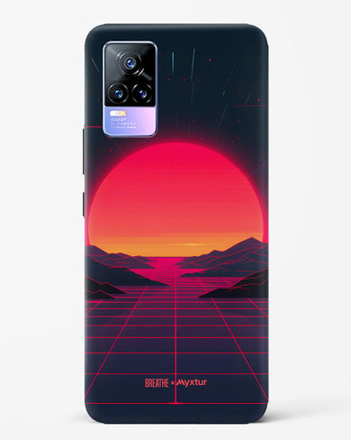 Synthwave Sunset [BREATHE] Hard Case Phone Cover (Vivo)