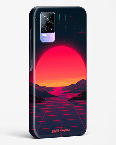 Synthwave Sunset [BREATHE] Hard Case Phone Cover (Vivo)