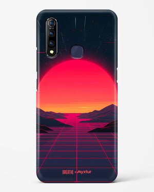 Synthwave Sunset [BREATHE] Hard Case Phone Cover (Vivo)