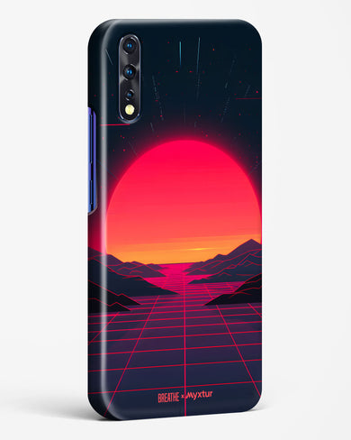 Synthwave Sunset [BREATHE] Hard Case Phone Cover (Vivo)