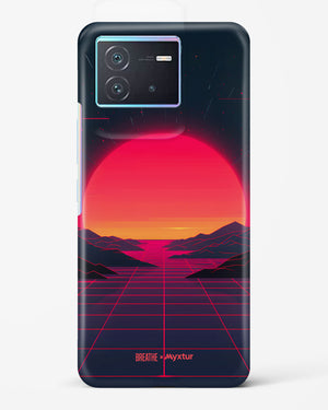 Synthwave Sunset [BREATHE] Hard Case Phone Cover (Vivo)