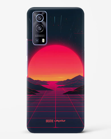 Synthwave Sunset [BREATHE] Hard Case Phone Cover (Vivo)