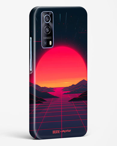 Synthwave Sunset [BREATHE] Hard Case Phone Cover (Vivo)