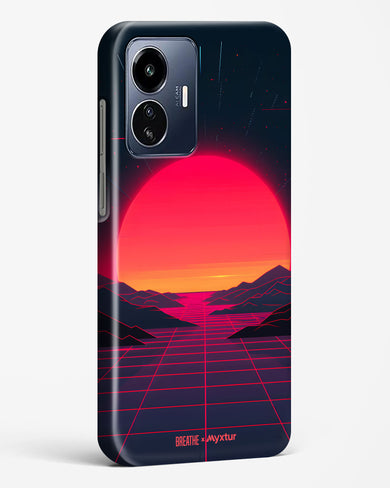 Synthwave Sunset [BREATHE] Hard Case Phone Cover (Vivo)