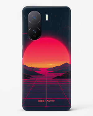 Synthwave Sunset [BREATHE] Hard Case Phone Cover (Vivo)