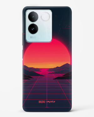 Synthwave Sunset [BREATHE] Hard Case Phone Cover (Vivo)