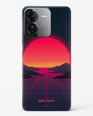 Synthwave Sunset [BREATHE] Hard Case Phone Cover (Vivo)