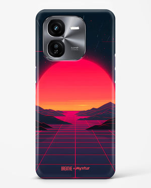 Synthwave Sunset [BREATHE] Hard Case Phone Cover (Vivo)