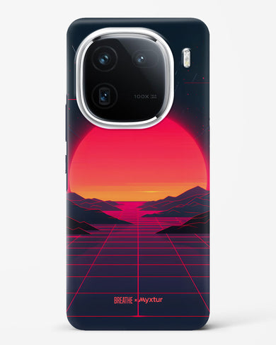 Synthwave Sunset [BREATHE] Hard Case Phone Cover (Vivo)