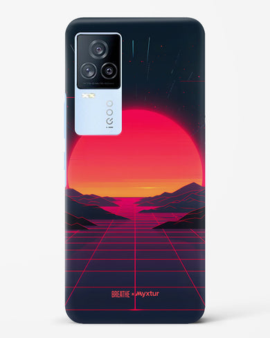 Synthwave Sunset [BREATHE] Hard Case Phone Cover (Vivo)