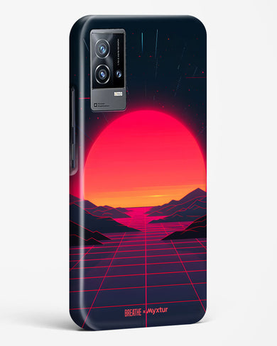 Synthwave Sunset [BREATHE] Hard Case Phone Cover (Vivo)