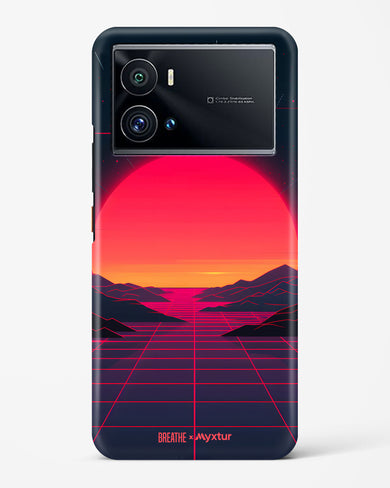 Synthwave Sunset [BREATHE] Hard Case Phone Cover (Vivo)