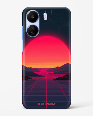 Synthwave Sunset [BREATHE] Hard Case Phone Cover (Xiaomi)