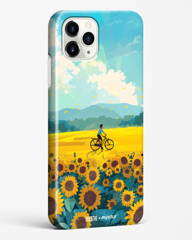 Sunflower Trails [BREATHE] Hard Case Phone Cover (Apple)