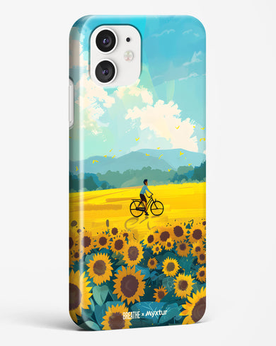 Sunflower Trails [BREATHE] Hard Case Phone Cover (Apple)